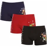 Andrie 3PACK Men's Boxers Multicolor