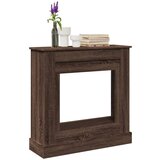 vidaXL Okvir za kamin boja hrasta 90x30x90 cm od konstruiranog drva | shoptok.hr