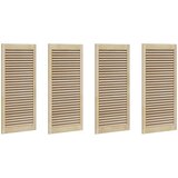  Ormarna vrata s vratima 4 pcs Prirodna 49,5 x 2,1 x 110 cm | shoptok.hr