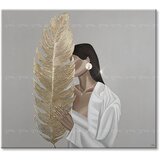  Slike na platnu SKRIVNOSTNA ŽENSKA (moderne slike na platnu) | Shoptok.si