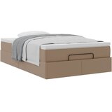  Okvir kreveta s madracem cappuccina 120x200cm umjetna koža | shoptok.hr