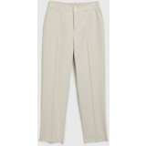Moodo Women's cigarette pants - light beige | ePonuda.com