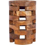 vidaXL Omarica za ob posteljo 30x30x45 cm trdna tikovina | Shoptok.si