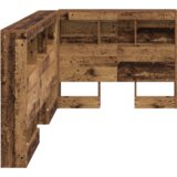  Skladišno uzglavlje Staro drvo 90 cm Konstruirano drvo | shoptok.hr