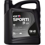 ELF motorno olje Sporti 9 C3, 5W-40, 5L | Shoptok.si