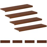  Stepenica 8 kom. 90 x 25 x 2 cm Tamno smeđa | shoptok.hr