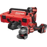 DCK KDKIT31EK akumulatorski set alata KDPL208 + KDSM04-125, sa 2x4.0Ah baterije i punjačem, u koferu ( KDKIT31EK ) Cene