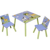Kinder Home Dečiji sto sa stolicama Savana, 60x60x44cm Cene