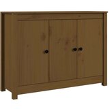  Komoda smeđa boja meda 100x35x74 cm od masivne borovine | shoptok.hr