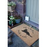 Artsy Doormats Otirač od kokosovih vlakana 40x60 cm Life Is Better With a Cat – | shoptok.hr
