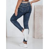 DStreet Jeansy damskie push up niebieskie | Shoptok.si