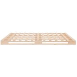  Okvir za krevet 120 x 200 cm od masivne borovine | shoptok.hr