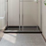  Pravokutna tuš-kada ABS crna 70 x 120 cm | shoptok.hr