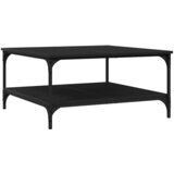  Kava Stol Crni hrast 80 x 80 x 40 cm Konstruirano drvo | shoptok.hr
