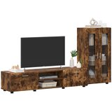  Set TV komoda s ladicama Dimljeni hrast Konstruirano drvo | shoptok.hr
