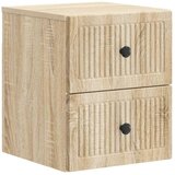  Stenski nočni omarici 2 pcs Sonoma hrast 33 x 34,5 x 40 cm, (5000209515) | Shoptok.si