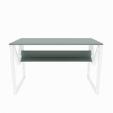 Hanah home lona - green, white greenwhite study desk | ePonuda.com