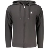 US Grand muška crna zip-up majica s kapuljačom