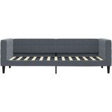 vidaXL Raztegljiva postelja temno siva 80x200 cm žamet | Shoptok.si