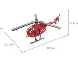  3d drvena slagalica - Crveni helikopter | ePonuda.com