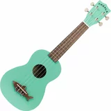 Kala MaShark Soprano ukulele Zelena