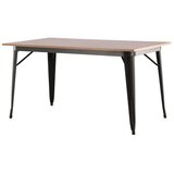 Venture Home Tempe pravokutni blagovaonski stol 140 &amp;times; 80 cm, boja oraha Slike