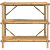  Polica s 3 razine 100 x 40 x 90 cm od bambusa | Eponuda.com