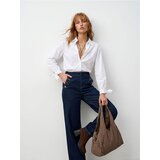 Sinsay Wide leg traperice s ukrasnim gumbima | shoptok.hr