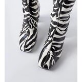 Gemre Zebra imitation block heel boots Upland | Shoptok.si