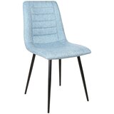 XORA stol, kovina, tekstil modra, črna | Shoptok.si