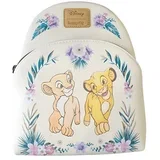 Loungefly mini ruksak Disney Simba & Nala Floral 26 cm