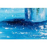  Naslikana slika na platnu CVETJE V VAZI 1-delna YOBATFL003E1 | Shoptok.si