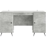  Stol Betonska siva 142,5 x 50 x 75 cm Konstruirano drvo | shoptok.hr