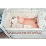  romantic baby (80x130 cm) pinkwhite baby sleep set Cene