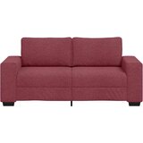  Dvosjed Kauč Vinsko Crvena 180x77x82 cm Tkanina | shoptok.hr