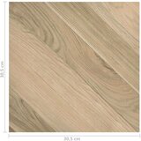 vidaXL Samolepilne talne plošče 20 kosov PVC 1,86 m² rjave črtaste | Shoptok.si