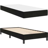  s opruga kutije s madracem Crna 100 x 200 cm tkanina | shoptok.hr