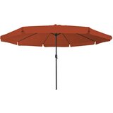  Vrtni suncobran Terakota 394 x 394 x 248 cm Poliester i čelik | shoptok.hr