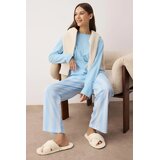 TRENDYOLMILLA Ženski set pidžame Thmaw25Pt00188, Plavi | Eponuda.com