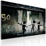  Slika - TV heads dance (Banksy) 60x40 Cijene