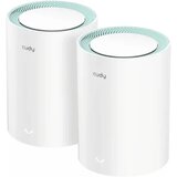 Cudy Whole Home Wi-Fi Gigabit Mesh System M1300 AC1200 Dual Band(2-Pack) Cene