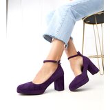  Purple pumps on a chunky heel Barola | Shoptok.si