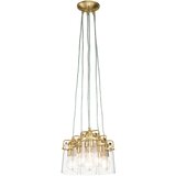 Elstead Lighting Elstead Kichler Brinley Viseča stropna svetilka iz brušenega medenine, (22098429) Cene