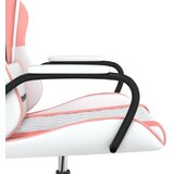  Igraća stolica bijelo-ružičasta od umjetne kože | shoptok.hr