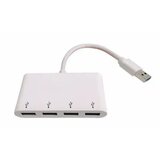 E-green USB Hub 2.0 4 port Beli