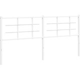  Metalno zamjensko uzglavlje bijelo 180 cm | shoptok.hr