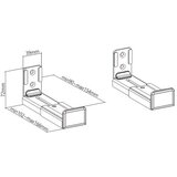 Kettz univerzalni nosači za soundbar NSB-K76 ( 01-189 ) | Eponuda.com
