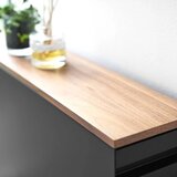 YAMAZAKI Črna kovinska kopalniška polica 14x55 cm Tower – | Shoptok.si