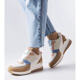 Gemre Beige-blue Mireault sneakers | Shoptok.si