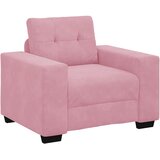 SOFA fotelja roza 100x78x80 cm baršun | shoptok.hr